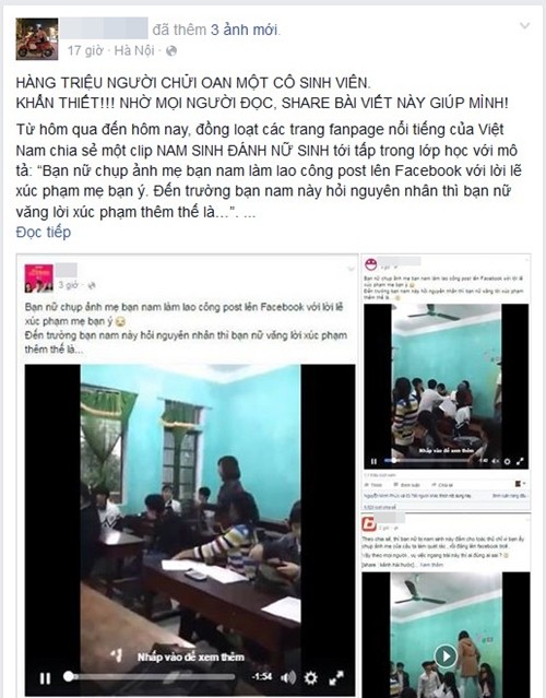 Nhieu fanpage dang bai xuyen tac, hai nu sinh bi chui oan-Hinh-4