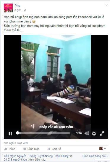 Nhieu fanpage dang bai xuyen tac, hai nu sinh bi chui oan