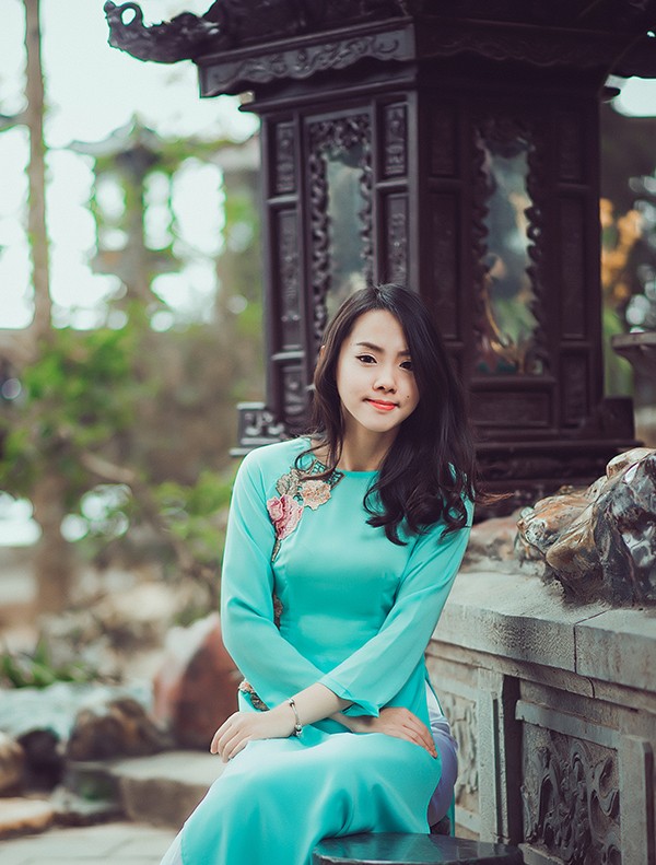 Co gai 9X xinh nhu mong, say me ao dai Viet-Hinh-6