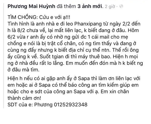 Co gai nho cong dong mang tim chong Tay mat tich tren Fansipan-Hinh-2