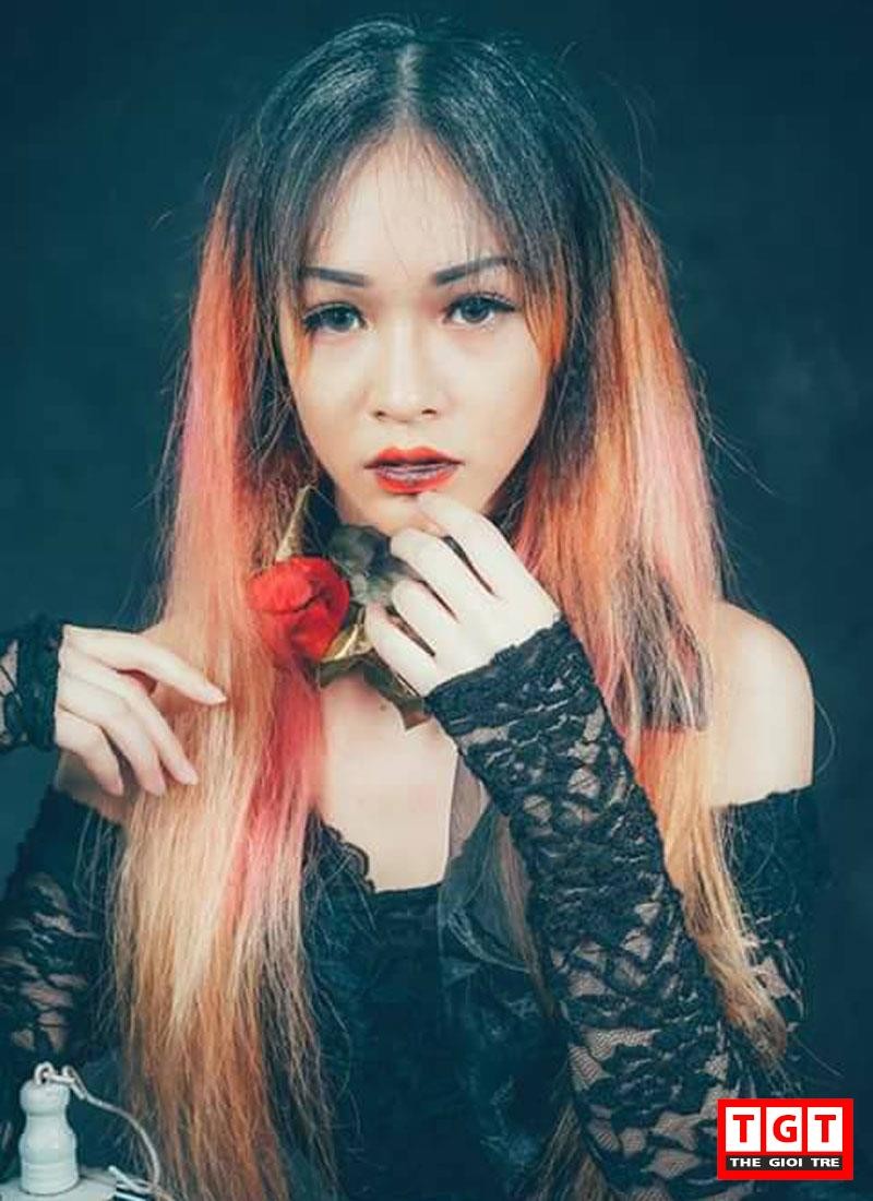 Hot girl Hai Phong xinh dep, mat lai Tay day cuon hut-Hinh-6