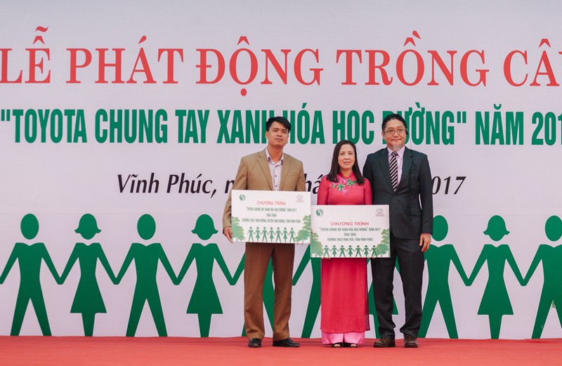 Toyota Viet Nam “Chung tay xanh hoa hoc duong“-Hinh-4