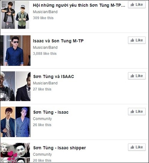 Cuoi ngat voi loat anh che Son Tung va Issac 