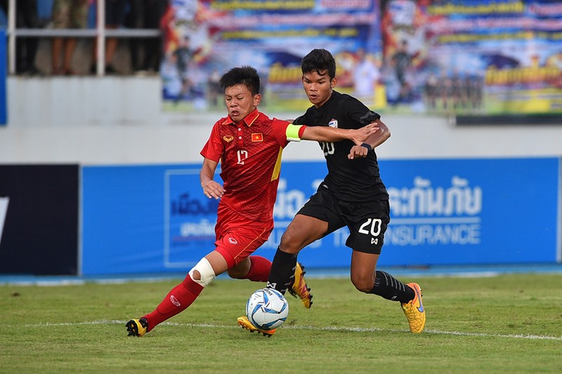 U15 Thai Lan guc nga, U15 Viet Nam len ngoi vo dich AFF-Hinh-8