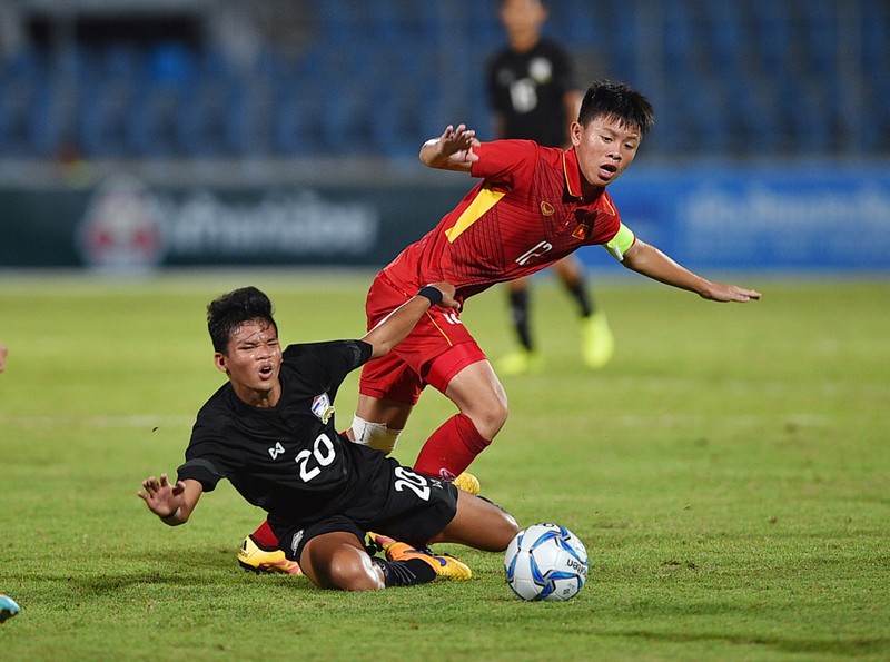 U15 Thai Lan guc nga, U15 Viet Nam len ngoi vo dich AFF-Hinh-9