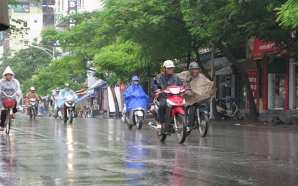 Du bao thoi tiet 13/8: Ha Noi lai co mua lon