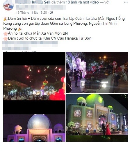 Sieu dam cuoi &quot;nhieu cai nhat&quot; o Bac Ninh gay choang vang