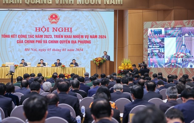 Thu tuong Pham Minh Chinh: 5 quyet tam va 10 nhom nhiem vu, giai phap trong tam trong nam 2024-Hinh-4