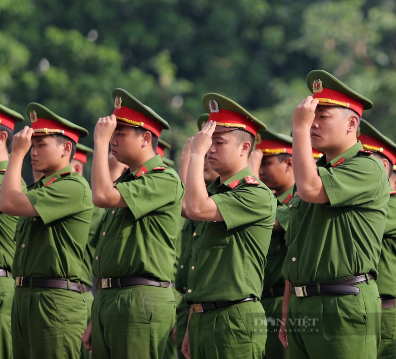 Hinh anh Canh sat bao ve Ha Noi trinh dien vo thuat dep mat-Hinh-3