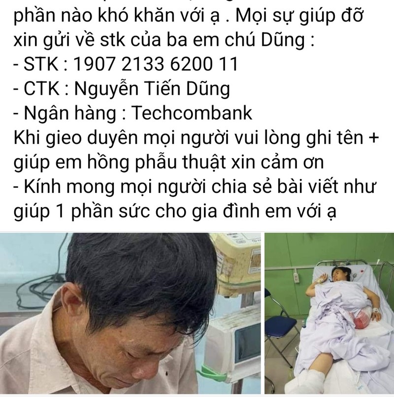 Dung anh co gai bi tai nan giao thong de keu goi tu thien-Hinh-2