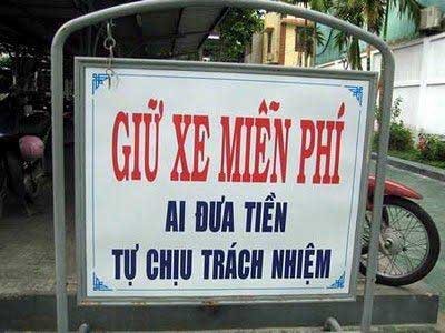 Cuoi te ghe voi nhung bien bao chi co o VN