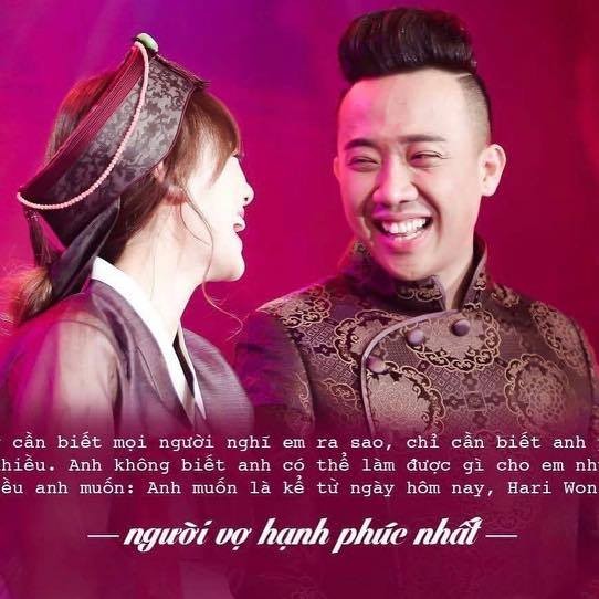 Nhung cau noi hon ca ngon tinh Tran Thanh danh cho Hari Won-Hinh-4