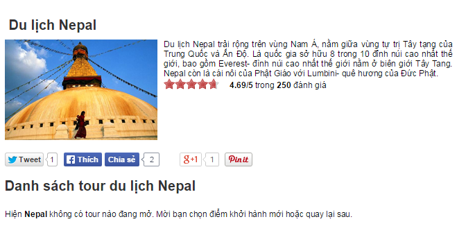 Nhieu tour du lich Nepal dong cua sau tham hoa dong dat