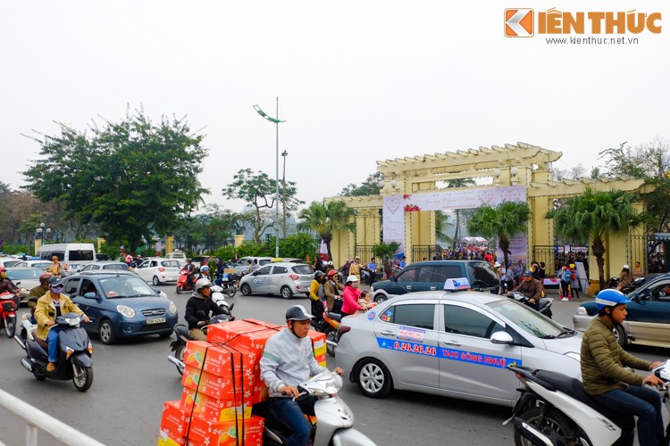 Ha Noi: Nguoi dan va vat cho xem Le hoi hoa hong Bulgaria-Hinh-13