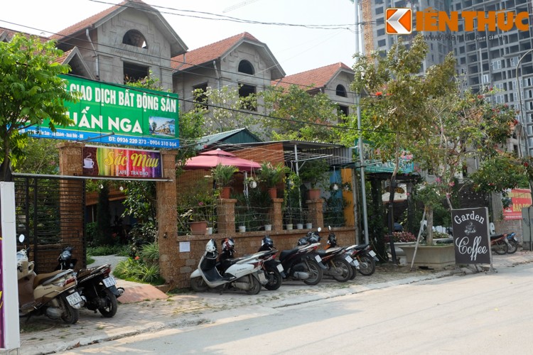 Biet thu Ha Noi bo hoang bien thanh quan cafe vuon dep man nhan