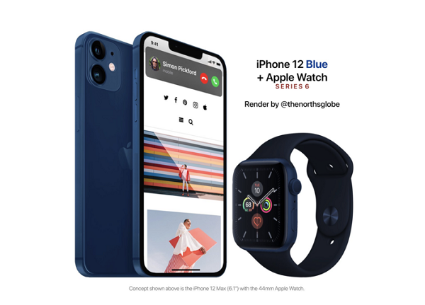 Se co iPhone 12 va Apple Watch 6 phien ban Xanh Navy cuc doc?-Hinh-2