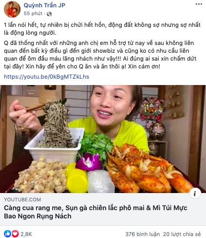 Youtuber Giang Oi, Ba Tan Vlog va nhung lan 