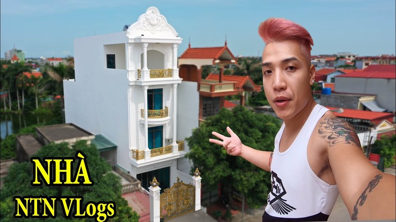 Youtuber bi ghet nhat Viet Nam khoe biet phu phong cach hoang gia-Hinh-3