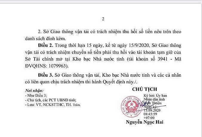Binh Thuan: Yeu cau So Giao thong Van tai thu hoi khoan 15% chi phi quan ly du an giai doan 2013-2016-Hinh-2