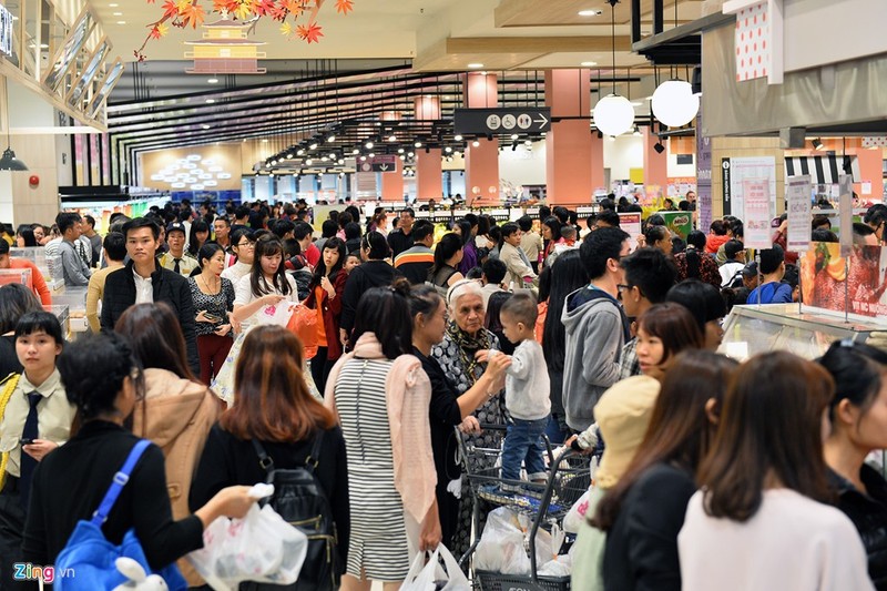 Bien nguoi do don ve Trung tam thuong mai Aeon Mall Long Bien-Hinh-8