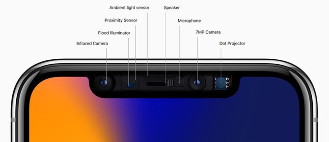 Face ID tren iPhone X se ngung hoat dong khi pin xuong duoi 10%