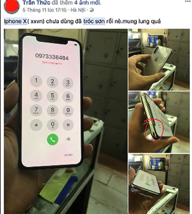 Mot so iPhone X bi bong son, Apple tiet kiem chi phi gia cong?-Hinh-5