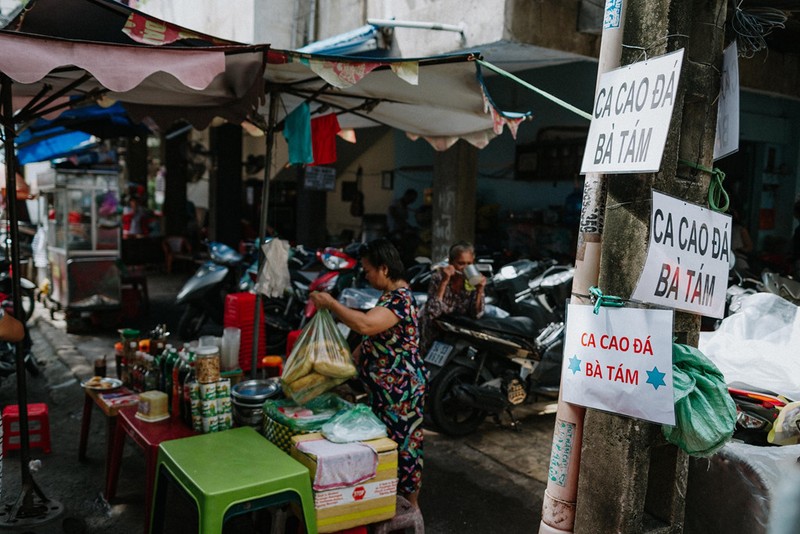 Quan cacao banh mi 20 nam than thuong cua di Tam Sai Gon