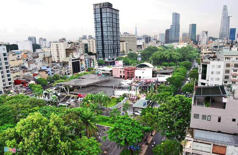 Canh doi lap duoi khu cho ngam o Sai Gon sap phai di doi