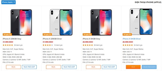 iPhone X giam gia don Xs va Xs Max chinh hang sap ve VN-Hinh-2