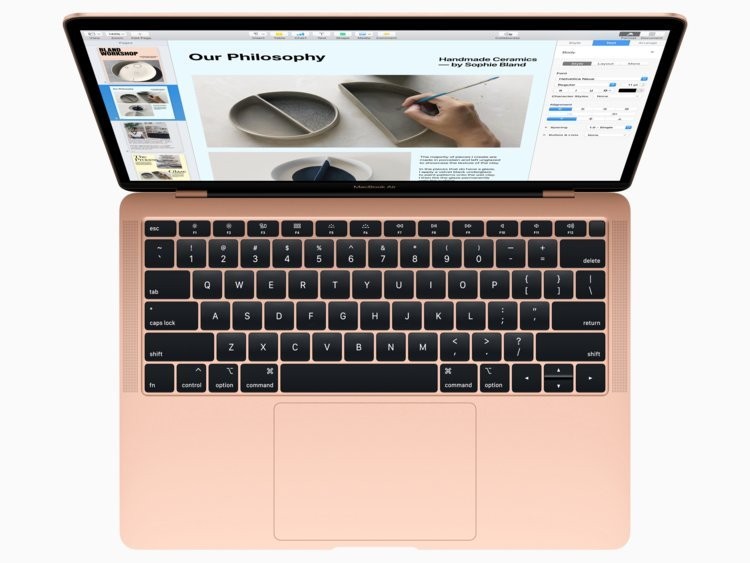 Khac biet quan trong giua MacBook Air 2018 va MacBook Pro