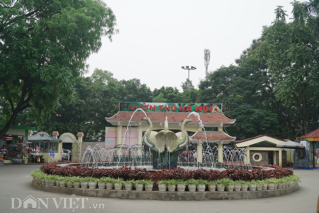 Cong vien o Ha Noi bi 