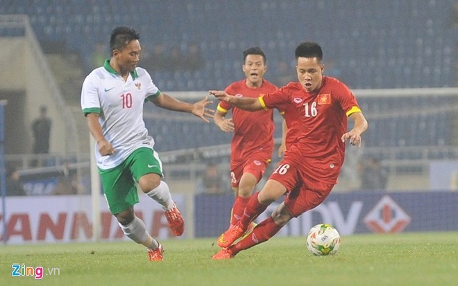 Huy Toan ghi ban U23 Viet Nam thang nhe nhang U23 Indonesia