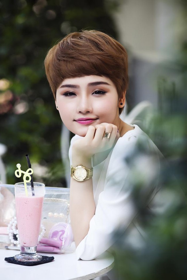Nhung hot girl Viet xinh tuyẹt vòi vói kiẻu toc ngan-Hinh-7