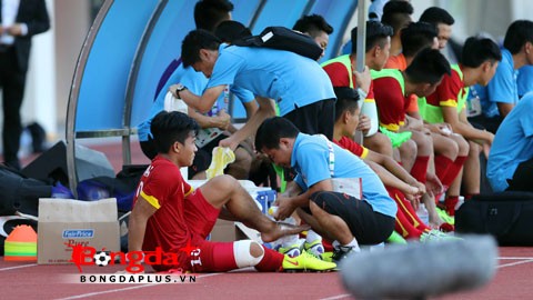 U23 Viet Nam don nhan tin buon sau tran dai thang Brunei