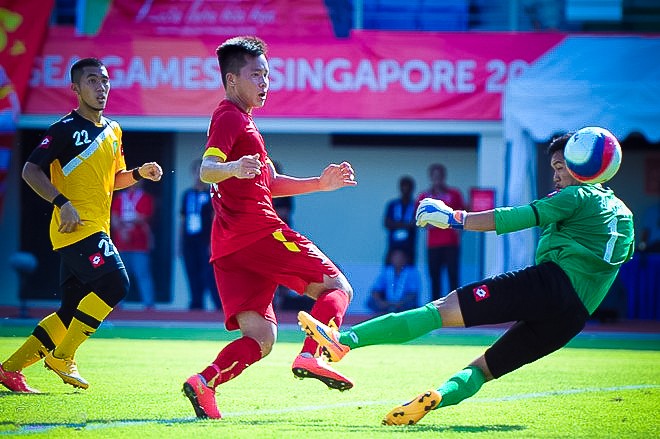 U23 VN - U23 Malaysia: Chien thang de rong cua vao ban ket