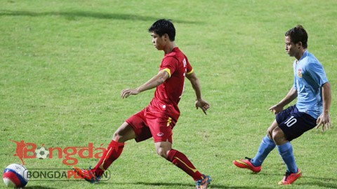 U23 Viet Nam 1-0 U23 Lao: Thanh Hien sam vai nguoi hung-Hinh-2