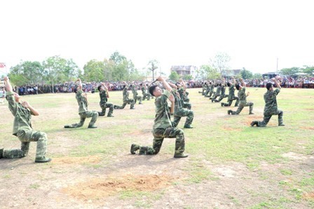 Man nhan bo doi bien phong VN pho dien vo thuat 