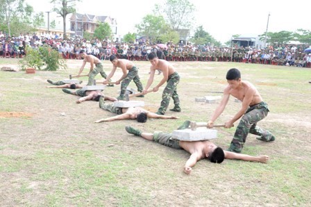 Man nhan bo doi bien phong VN pho dien vo thuat 