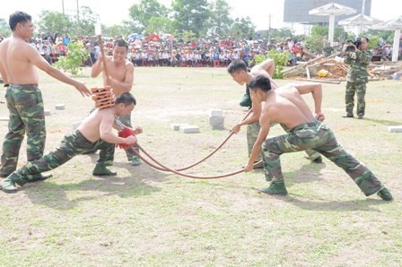 Man nhan bo doi bien phong VN pho dien vo thuat 