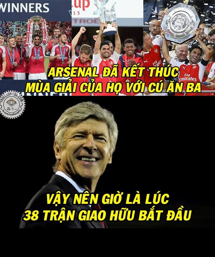 Anh che Premier League: HLV Wenger tum co ao Mourinho doi tien-Hinh-15