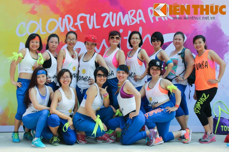 Gioi tre Ha thanh quay tung bung tai le hoi nhay Zumba-Hinh-2