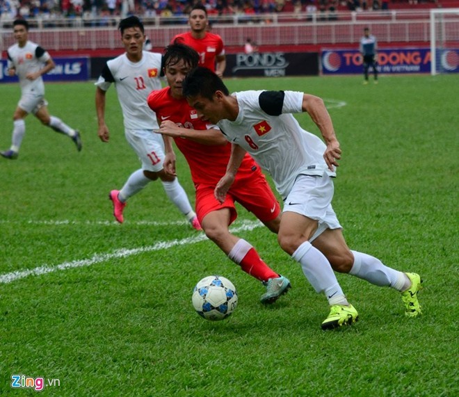 Lo la phut cuoi, U21 Viet Nam thua U21 Singapore cay dang-Hinh-3