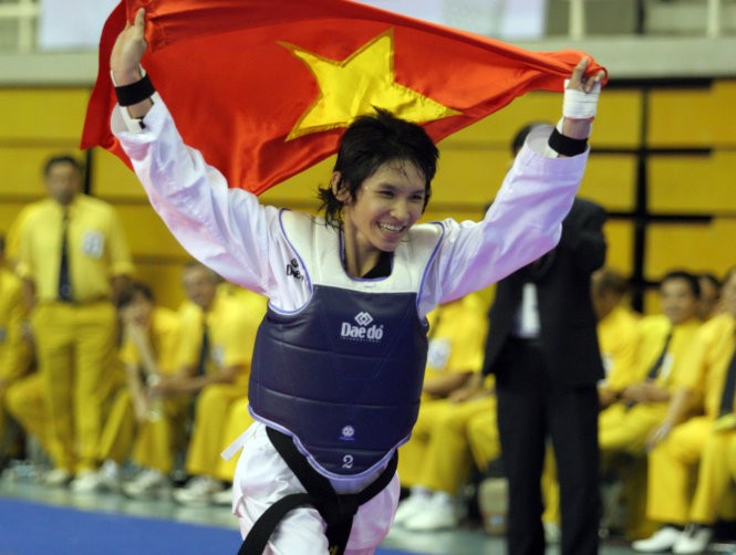 Su nghiep cua co gai vang Taekwondo qua doi o tuoi 24-Hinh-2