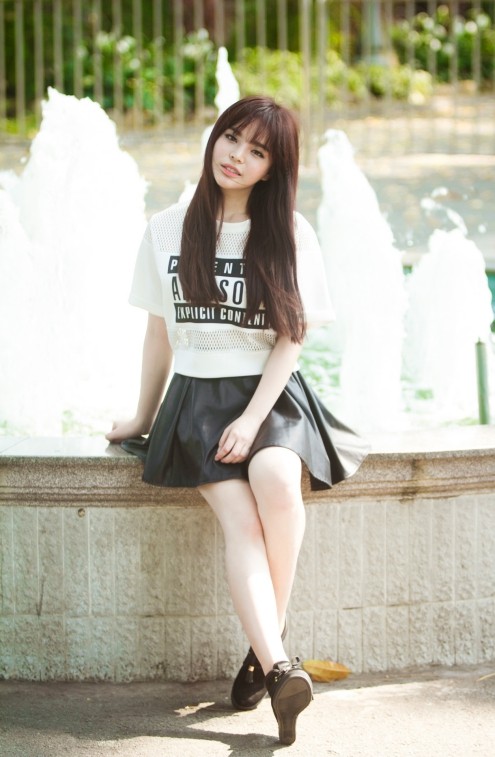 Hot girl 9X xinh nhu thien than voi tai long tieng phim-Hinh-9