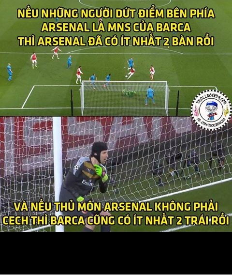 Anh che bong da: Messi lan dau ghi ban vao luoi Cech-Hinh-7