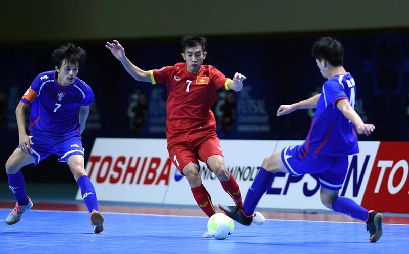 Tuyen thu Futsal Viet Nam tung 