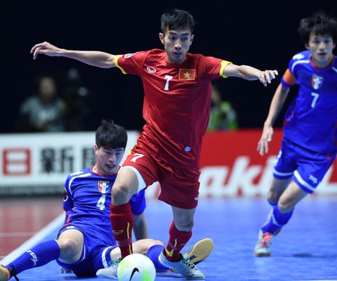 Tuyen thu Futsal Viet Nam tung 