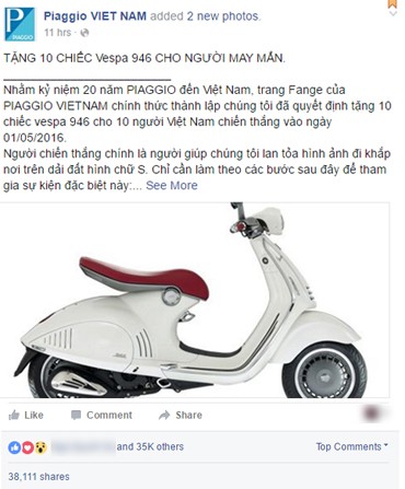 A Day Roi: Trung xe tren Facebook - tro tre con lua duoc ca nguoi lon