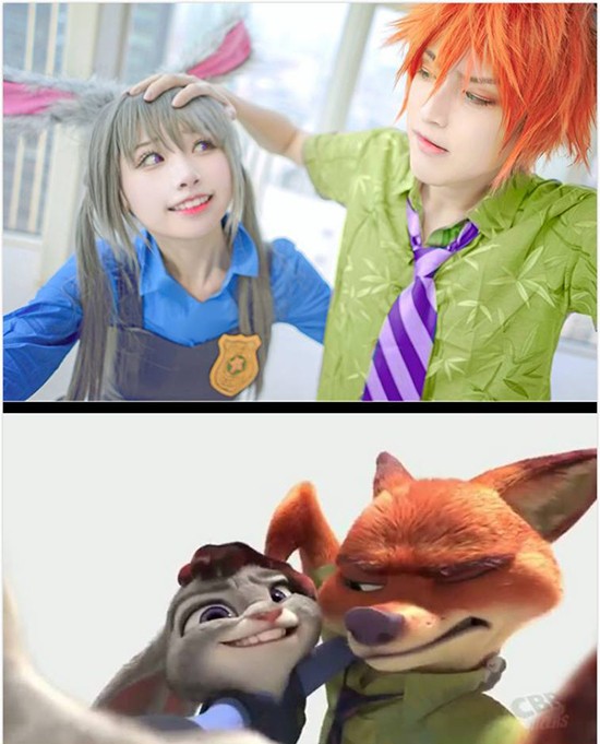 Bo anh cosplay phim hoat hinh Zootopia chuan tung xang-ti-met-Hinh-2