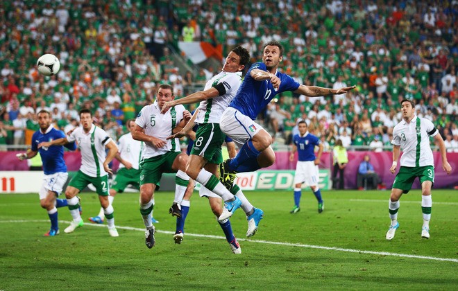 Euro 2016 Italy - CH Ireland: Tam the dau bang